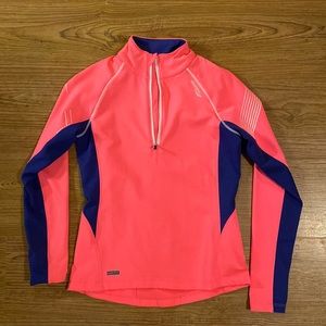Neon Pink Athletic Pull Over XS